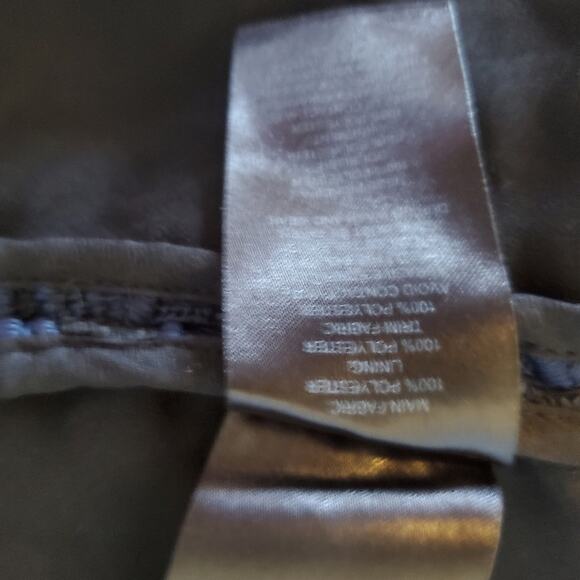 Self-Portrait Navy Guipure Lace Ruffled Cold Shoulder Blouse (US 2) - Picture 7 of 8